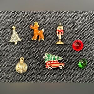Origami Owl Living Locket Christmas charms lot of 7